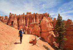 Met baby de Queens Garden Trail, Bryce National Park