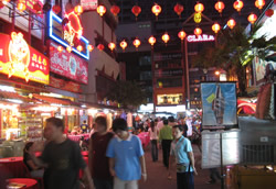 Chinatown in Kuala Lumpur